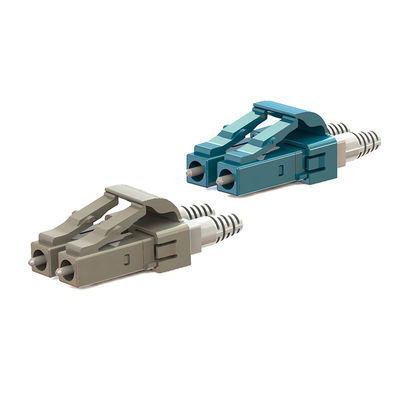Beige Duplex LC Fiber Optic Connector 32mm Terminal Kits Dễ dàng vận hành