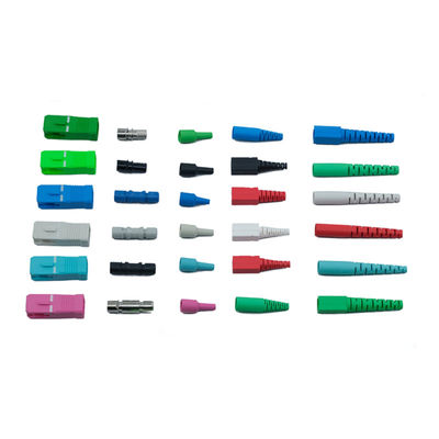Push Pull PBT SC Bộ kết nối quang học APC Fiber Connector Hiệu suất cao