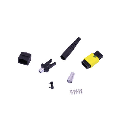 Giá tốt. 3.6mm MTP / MPO Bộ kết nối sợi nam / nữ với MT Ferrule om3 màu khác nhau trực tuyến