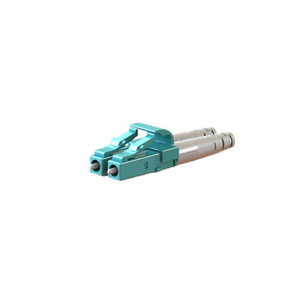 Dây kết nối quang LC Duplex nhựa / thép với bộ đạp khác nhau