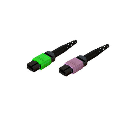 MPO kết thúc kết nối sợi quang cho cáp nhảy với nhiều màu sắc khác nhau trong boot