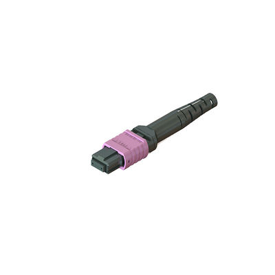 Bộ kết nối sợi MPO với các vật liệu ferrule khác nhau thân và màu giày