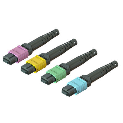 Quick Connect MPO Fiber Optic Connector 3.5 60mm 12 16 24 lõi với APC UPC