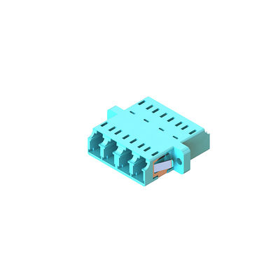 Giá tốt. Quad Fiber Optic Adapters LC Couplers với Flange cho hiệu suất tối ưu trực tuyến